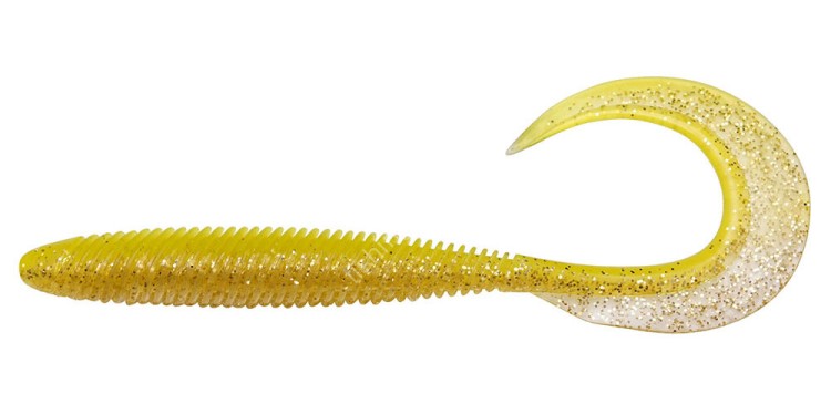 MEGABASS Kemuri Curly 2.5'' #Chart Back Gold (8pcs)