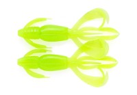 KEITECH Crazy Flapper 3.6'' #026 Clear Chartreuse Glow