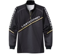 SHIMANO SH-110V Limited Pro Half Zip Warm Shirt (Limited Black) L