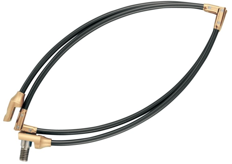 GAMAKATSU GM835 Gamaiso Tamo-waku (Four-Fold/Alumin) 45cm #Black/Gold