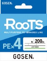 GOSEN Roots PE x4 [Light Green] 200m #2 (31lb)