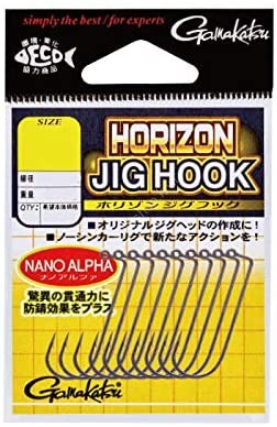 GAMAKATSU Horizon Jig Hook (nano-alpha) # 1