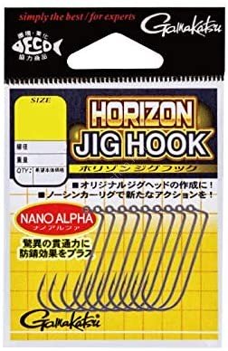 GAMAKATSU Horizon Jig Hook [Nano Alpha] #1 (10pcs)