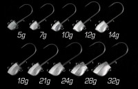 JACKALL Sabul Sensy Jig Head 18g (3pcs)