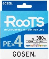 GOSEN RooTS PE x4 [10m x 5colors] 300m #3 (40lb)