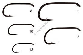 GAMAKATSU S12-VH [Black] #8 (20pcs)
