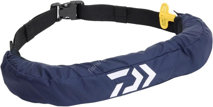 DAIWA DF-2724 Inflatable Life Jacket [Deep Navy] (Waist Type, Automatic/Manual Inflation) Free