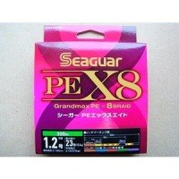 KUREHA Seaguar PE X8 [10m x 5colors] 300m #1.2 (23lb)