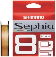 SHIMANO LD-E51S Sephia 8 [10m x 5colors] 150m #0.4 (8.6lb)