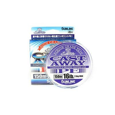 SUNLINE SaltiMate Cast Away PE [Pearl Blue] 150m #1.2 (16lb)