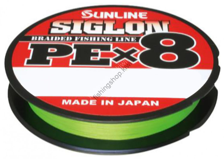 SUNLINE Siglon PE x8 [Light Green] 200m #0.8 (12lb)