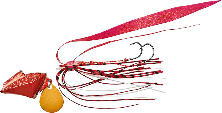 DAIWA Samurai Shore Rubber Free 60g #Mekki Red