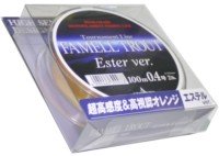 YAMATOYO Famell Trout Ester ver. [Orange] 100m #0.2 (1lb)