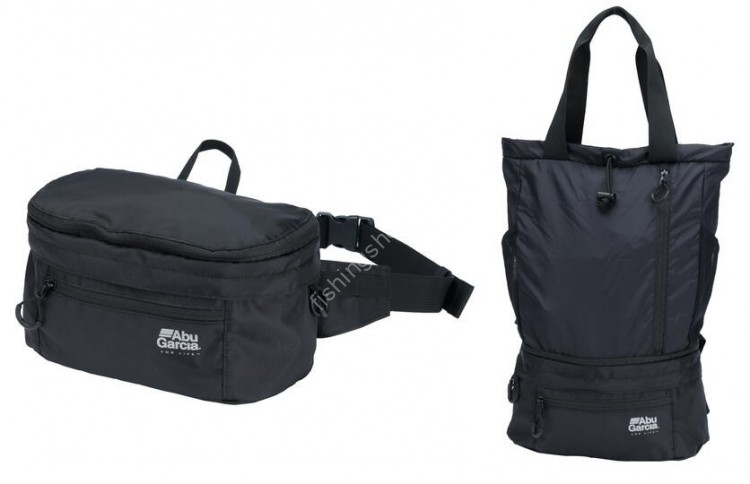 ABU GARCIA Extension Waist Tote Pack Black