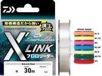 DAIWA Emeraldas Fluoro Leader X'Link [Natural Clear] 30m #2.5 (10lb)