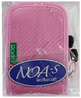 RODIO CRAFT With Noa-S Carbon Wallet Vertical Pearl P Turquoise