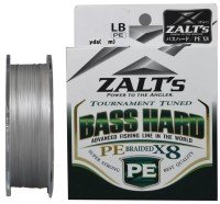 LINE SYSTEM Zalt's Bass Hard PE x8 [Silver] 65yds #7 (70lb)