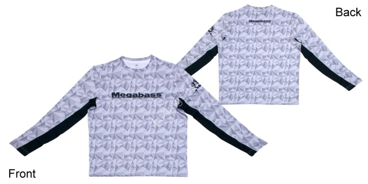 MEGABASS Game Long Sleeve [White] M