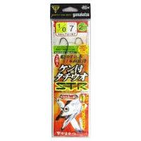 GAMAKATSU Kentsuki Tachiuo ST-R 1 Piece Rig [Nano Smooth Coat] #3/0 (2pcs)