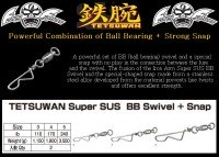 NATURE BOYS FishingFighters Tetsuwan Super SUS BB Swivel + Snap #3