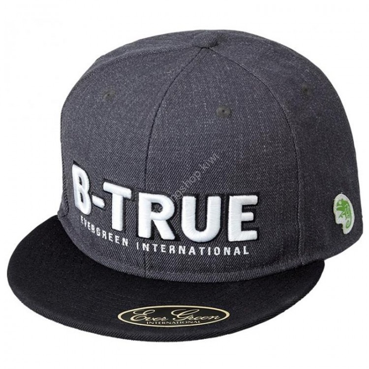 EVERGREEN B-True Flat Cap Type A BK * Heather BK