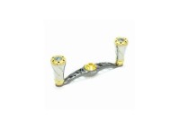 LIVRE FullComp Crank for Shimano 90 Left #Gunmetal/Gold