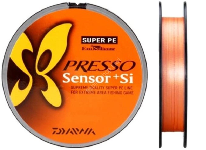 DAIWA UVF Presso Sensor +Si [Orange] 75m #0.15 (4lb)