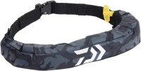 DAIWA DF-2724 Inflatable Life Jacket [Black Camo] (Waist Type, Automatic/Manual Inflation) Free