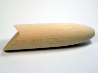JAPAN PARTS Basswood Blanks (For Darter 1) 1 V-cut Basswood