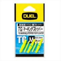 DUEL TG Marker Stopper [High Visibility Yellow] M 12mm (3pcs)