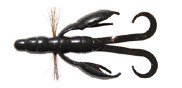 BAIT BREATH BYS Craw Portly 3" #140B BK/Red
