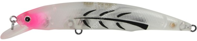 HIDE-UP Hu-Minnow 77SP Salt Color #S-35 Matte Clear Bone