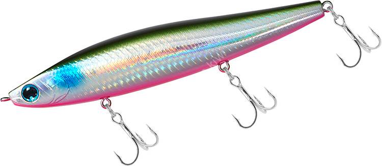 DAIWA Morethan Switch Hitter 120S+R # Rattlin Adel Inakko Pink