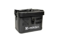JACKALL Tackle Container R M (Without Rod Holder) #Black