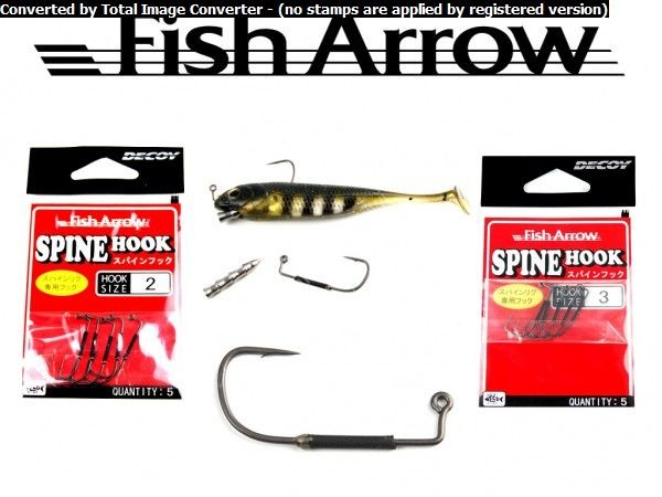 FISH ARROW Spine Hook #3 (5pcs)