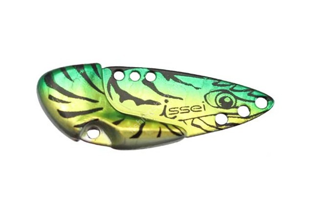 ISSEI Umitaro Neko Vib 1.7g #004 Green Gold