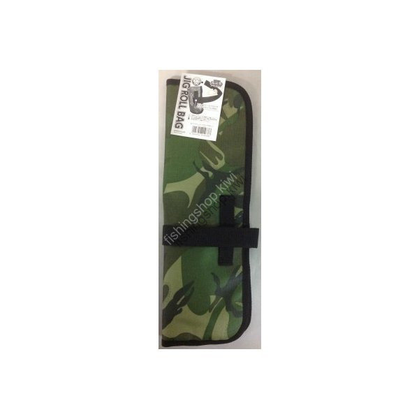 FIVE TWO 037 Jig Roll Bag L Green Duck