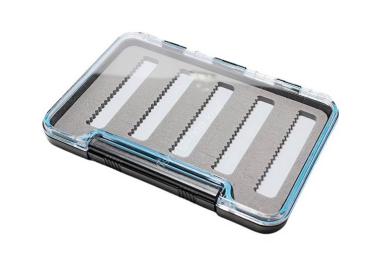 AXISCO Clear Fly Box-M Slit Foam PM-SF