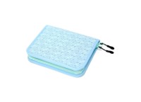 RODIO CRAFT Carbon Wallet Large #07 Ice Blue/RCxRC Black Logo
