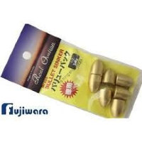 Fujiwara brass bullet sinker Value P 12 (14g)