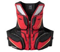 SHIMANO VF-110V Limited Pro Floating Vest (Blood Red) M