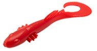 BAIT BREATH Solid Tail Slim Curly 2.5 S836 Solid Red