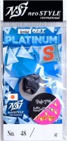 NEO STYLE NST Platinum S 0.7g #48 Matte Black / Super Pink Glow Lame