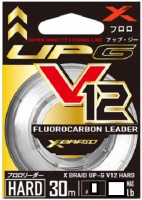YGK X-Braid UP-G Leader V12 Hard [Natural] 30m #5 (24lb)