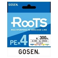 GOSEN RooTS PE x4 [Multicolor] 300m #0.4 (8lb)