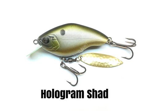 NISHINE Baby Chippawa RB Blade #03 Hologram Shad