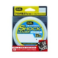 DUEL TB Carbon Shock Leader [Natural Clear] 25m #24 (80lb)