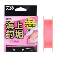 DAIWA Kaijo Tsuribori Fluoro [Stealth Pink] 60m #2.5