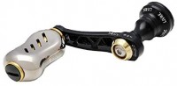 LIVRE 7351 F.V 35-38 S Handle Fino Knob For Shimano S2 #Black P + Gold G