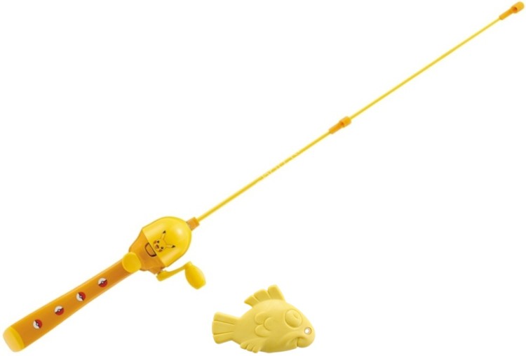 VALLEYHILL Pokemon Kids Rod SpinCast #Pikachu